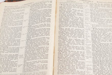 Load image into Gallery viewer, 1902 SELF PRONOUNCING S.S. Teacher&#39;s Bible Red Letter Edition Leather Bound
