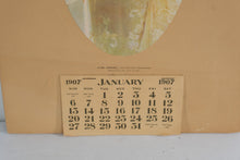 Load image into Gallery viewer, Antique 1907 Pearson and Company Mountain View California Advertising Calendar Lady Portrait
