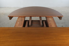 Load image into Gallery viewer, Antique Federal Revival Mahogany Extension Dining Table with 4 Leaves, Dated 1914
