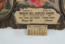 Load image into Gallery viewer, Vintage 1931 Morgan Hill California Sanitary Bakery Advertising Calendar Doves
