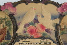 Load image into Gallery viewer, Vintage 1931 Morgan Hill California Sanitary Bakery Advertising Calendar Doves
