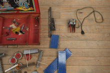 Load image into Gallery viewer, 1949 A.C. Gilbert Erector Set No. 8½ – All-Electric Ferris Wheel Set with Working Motor
