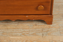 Load image into Gallery viewer, 1950s Solid Wood Chest-on-Chest Dresser
