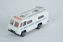Load image into Gallery viewer, Matchbox NASA Tracking Station Space Shuttle Command Center Van Lesney England 1980
