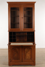 Load image into Gallery viewer, 19th Century Secretary with Upper Bookcase
