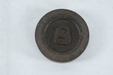 Load image into Gallery viewer, Antique Cast Iron Scale Weights Set – ½ oz to 1 lb, Trade &amp; Apothecary Weights with Calibration Marks
