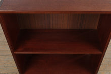 Load image into Gallery viewer, Compact Wood Bookcase Open Shelf Storage Cabinet Two Tier
