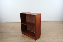 Load image into Gallery viewer, Compact Wood Bookcase Open Shelf Storage Cabinet Two Tier
