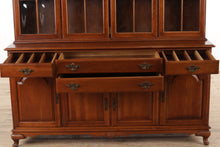 Load image into Gallery viewer, Ethan Allen American Traditional Cherry China Cabinet
