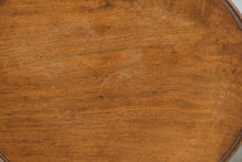 Load image into Gallery viewer, Antique Mahogany Tilt-Top Pedestal Side Table with Tripod Base
