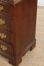 Load image into Gallery viewer, Pennsylvania House Solid Cherry Triple Dresser with Brass Hardware and Mirror
