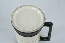 Load image into Gallery viewer, Wofford College Stein Mug Black Cream Gold Crest Ceramic Tankard
