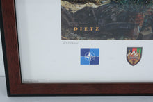 Load image into Gallery viewer, First In Last Out Limited Edition Military Art Print by James Dietz Signed Framed 35 x 22
