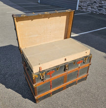 Load image into Gallery viewer, Early 20th Century Belber Steamer Trunk
