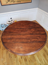 Load image into Gallery viewer, Furnitureland South Chatham Crossing Round Pedestal Dining Table with Lazy Susan
