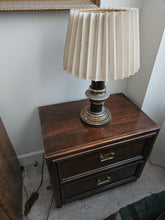 Load image into Gallery viewer, Pair of Mid-Century Campaign Nightstands
