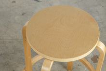 Load image into Gallery viewer, Set of 4 Bentwood Stackable Counter Stools in Natural Birch
