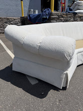 Load image into Gallery viewer, Curved Bouclé Upholstered Sectional Sofa 124 Inch Contemporary Lounge Couch
