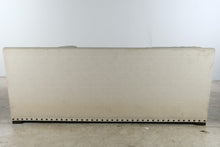 Load image into Gallery viewer, Bernhardt Beige Upholstered Sofa with Nailhead Trim II
