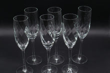 Load image into Gallery viewer, Kosta Boda Chateau Champagne Flutes Set of 6 Bertil Vallien Sweden Vintage
