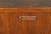 Load image into Gallery viewer, Modern Solid Wood 2-Drawer File Cabinet – Warm Walnut Finish

