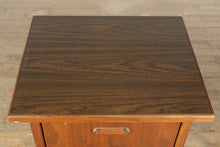 Load image into Gallery viewer, Modern Solid Wood 2-Drawer File Cabinet – Warm Walnut Finish
