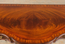 Load image into Gallery viewer, Maitland Smith Federal Style Flame Mahogany Three Drawer Console Table II
