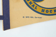 Load image into Gallery viewer, Vintage 1970 St Louis Blues NHL Felt Pennant Hockey 30 Inch
