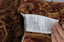 Load image into Gallery viewer, Hickory Chair 20 Inch Paisley Down Feather Throw Pillows Fringe Pair
