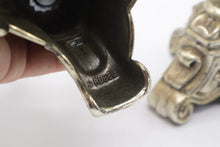 Load image into Gallery viewer, Vintage Rubel Baroque Revival Silver Tone Pillar Candle Holders Pair 1960s
