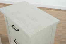 Load image into Gallery viewer, Pair of Briar Lake Farmhouse Nightstands in Antique White by Havertys

