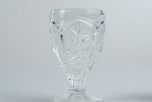 Load image into Gallery viewer, Imperial Glass Mogul Variant Clear Wine Glasses Set of 2 Vintage 4 Inch
