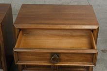 Load image into Gallery viewer, Pair of Vintage Thomasville Pan-Asian Nightstands, 1970
