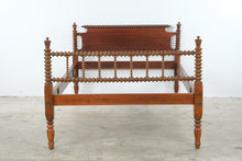 Load image into Gallery viewer, Antique 3/4 Size Jenny Lind Spindle Bed
