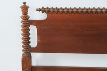 Load image into Gallery viewer, Antique 3/4 Size Jenny Lind Spindle Bed
