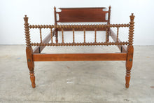 Load image into Gallery viewer, Antique 3/4 Size Jenny Lind Spindle Bed
