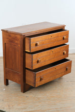 Load image into Gallery viewer, Antique Three Drawer Cherry Chest of Drawers, Federal Style Dresser
