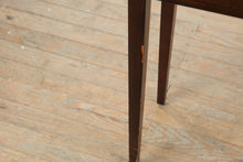 Load image into Gallery viewer, Mahogany Console Table with Three Drawers and Brass Hardware
