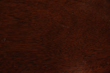 Load image into Gallery viewer, Mahogany Console Table with Three Drawers and Brass Hardware
