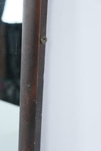 Load image into Gallery viewer, Vintage Wood Framed Vanity Mirror 31 x 37 Dark Walnut Dresser Mirror
