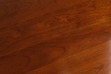 Load image into Gallery viewer, Traditional Cherry Wood Bookcase with Open Shelving and Bracket Feet
