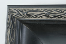 Load image into Gallery viewer, Large Black Ornate Wall Mirror 33 x 67 Inch Horizontal Vertical Decorative Frame
