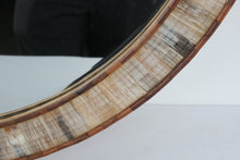 Load image into Gallery viewer, Currey and Company Hyson Round Mirror Natural Horn Sheesham Wood 36 Inch
