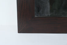 Load image into Gallery viewer, Nadeau Square Dark Wood Wall Mirror 36 x 36 Rustic Contemporary
