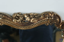 Load image into Gallery viewer, Vintage Hollywood Regency Gold Gilt Wall Mirror Ornate Metal Frame 39 x 55
