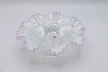Load image into Gallery viewer, Fenton Pink Opalescent Carnival Epergne Centerpiece Bowl Set
