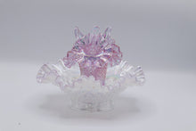Load image into Gallery viewer, Fenton Pink Opalescent Carnival Epergne Centerpiece Bowl Set
