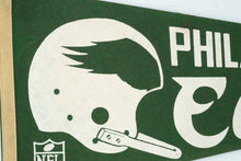 Load image into Gallery viewer, Vintage Philadelphia Eagles NFL Felt Pennant Football Helmet 30 Inch
