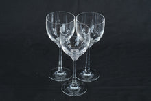 Load image into Gallery viewer, Villeroy Boch Octavie Crystal Wine Glass Set 3 Lead Crystal Germany Stemware
