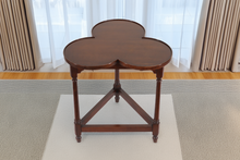 Load image into Gallery viewer, Mahogany Triple Clover Side Table
